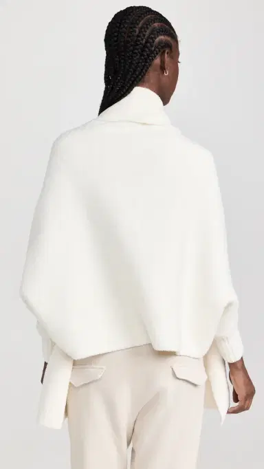 Barefoot Dreams CozyChic Blanket Wrap Pearl One Size | Thumbnail 3