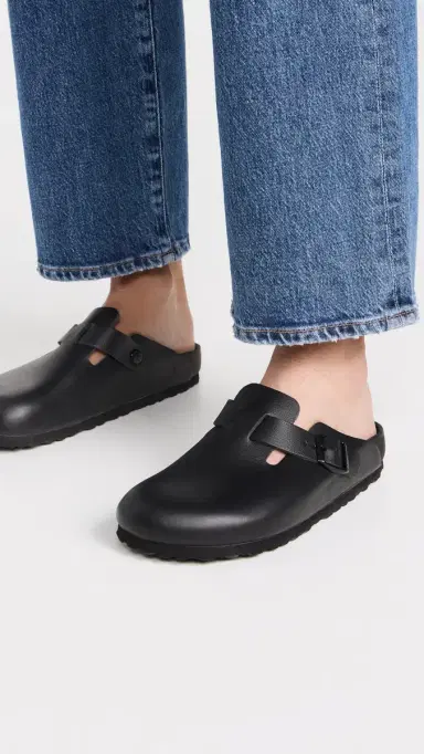 Birkenstock Boston Exquisite Clogs Black 39 | Thumbnail 3