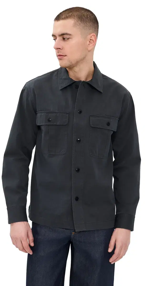 Cotton Twill Workshirt Pepper