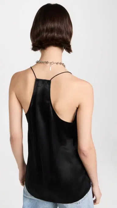 Cami NYC The Racer Top Black S | Thumbnail 3