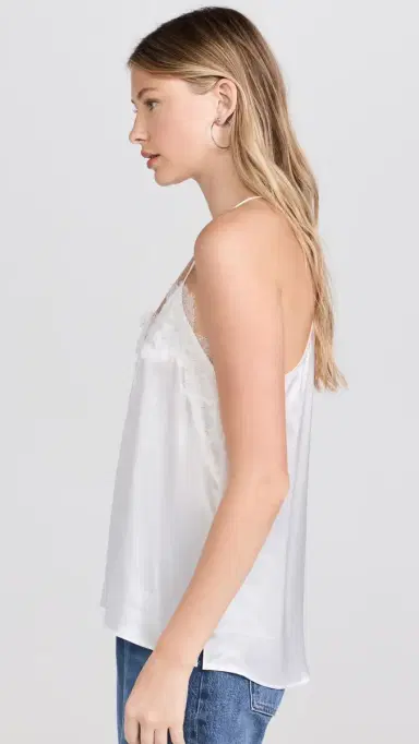 Cami NYC The Racer Top White L | Thumbnail 4 Cami NYC The Racer Top White L | Thumbnail 4