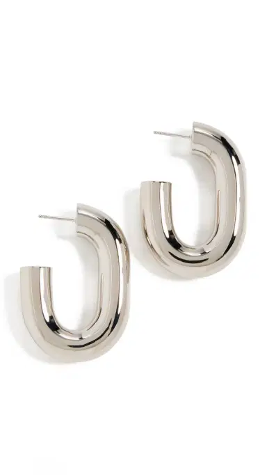 Rabanne XL Link Hoops | Thumbnail 5 Rabanne XL Link Hoops | Thumbnail 5