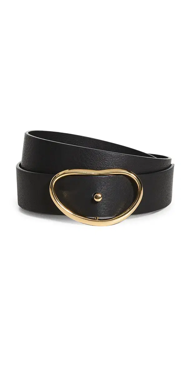 Lizzie Fortunato Wide Georgia Belt Black