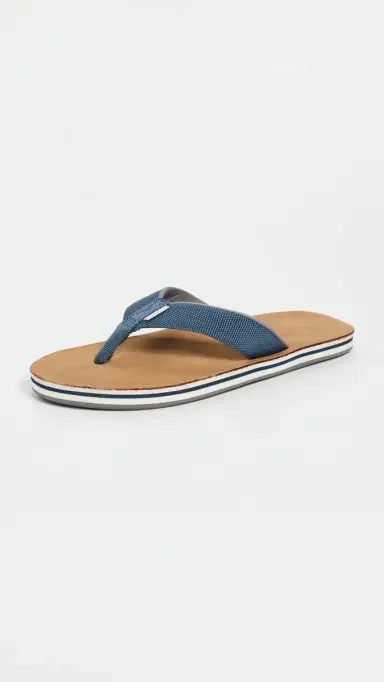 Hari Mari Scouts Flip Flops Indigo/Grey 9 | Thumbnail 2 Hari Mari Scouts Flip Flops Indigo/Grey 9 | Thumbnail 2