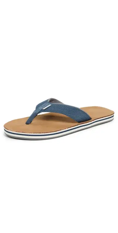 Hari Mari Scouts Flip Flops Indigo/Grey 9 | Thumbnail 1 Hari Mari Scouts Flip Flops Indigo/Grey 9 | Thumbnail 1