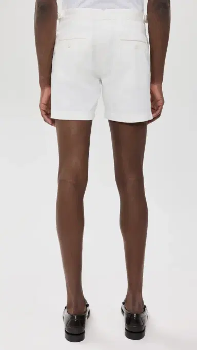 Orlebar Brown Bulldog Stretch Cotton Shorts 5 Sea Mist 34 | Thumbnail 3