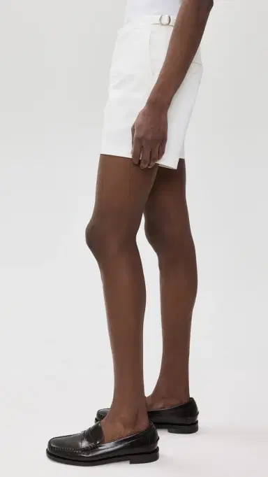 Orlebar Brown Bulldog Stretch Cotton Shorts 5 Sea Mist 34 | Thumbnail 4
