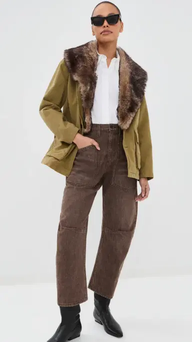 Nili Lotan Shon Jeans Vintage Brown Wash | Thumbnail 2 Nili Lotan Shon Jeans Vintage Brown Wash | Thumbnail 2