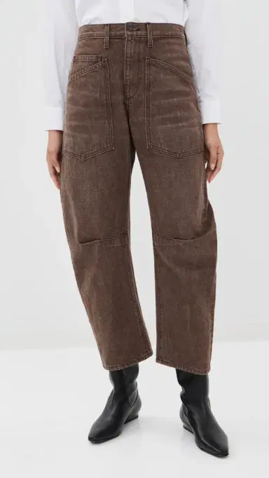 Nili Lotan Shon Jeans Vintage Brown Wash | Thumbnail 3 Nili Lotan Shon Jeans Vintage Brown Wash | Thumbnail 3