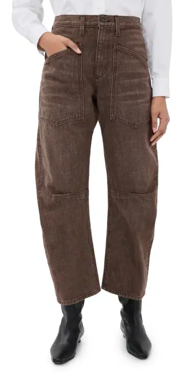 Nili Lotan Shon Jeans Vintage Brown Wash | Thumbnail 1 Nili Lotan Shon Jeans Vintage Brown Wash | Thumbnail 1