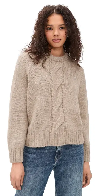 Jenni Kayne Tove Alpaca Pullover Oat | Thumbnail 1 Jenni Kayne Tove Alpaca Pullover Oat | Thumbnail 1