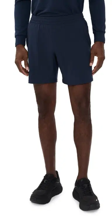 Beyond Yoga Pivotal 2.0 Performance Shorts 7 Nocturnal Navy | Thumbnail 1