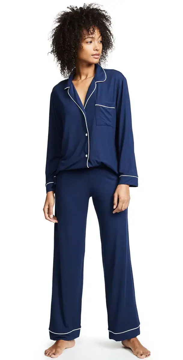 Eberjey Gisele Pajama et Navy/