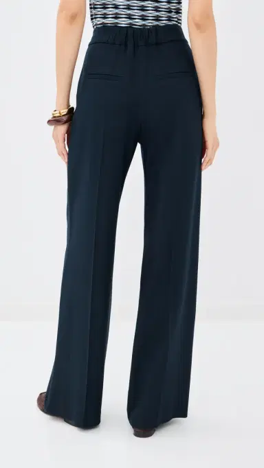 Veronica Beard Marbeau Pants Navy 2 | Thumbnail 3