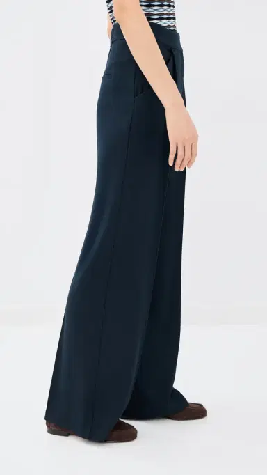 Veronica Beard Marbeau Pants Navy 2 | Thumbnail 4