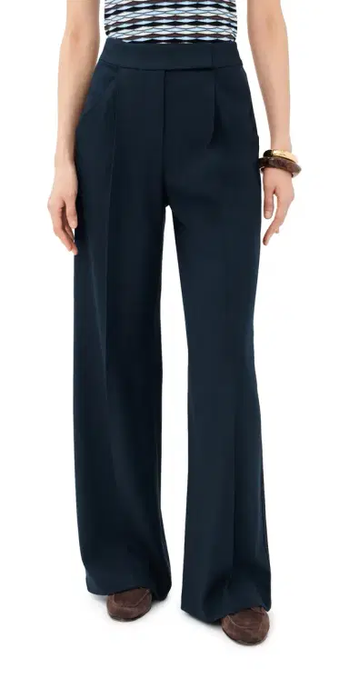 Veronica Beard Marbeau Pants Navy 2 | Thumbnail 1