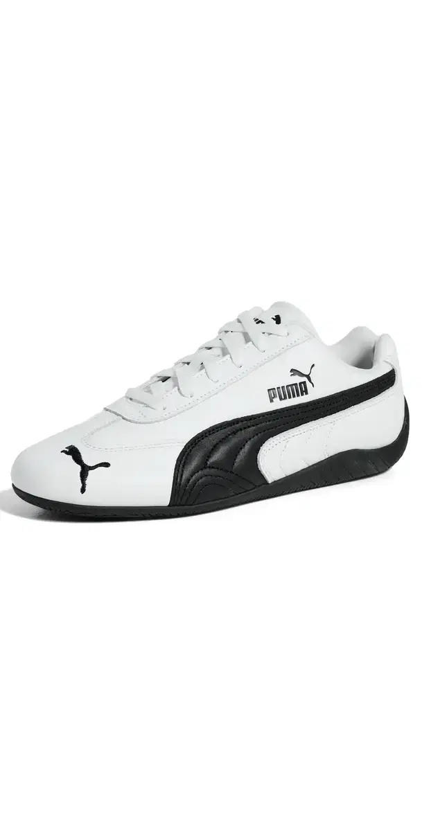 Speedcat Full Leather Sneakers Puma White-Puma Black