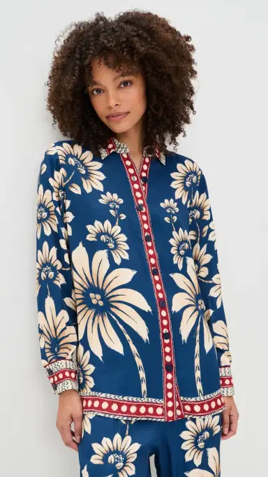 FARM Rio Luna Pajama hirt Luna Blue | Thumbnail 2