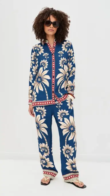 FARM Rio Luna Pajama hirt Luna Blue | Thumbnail 5