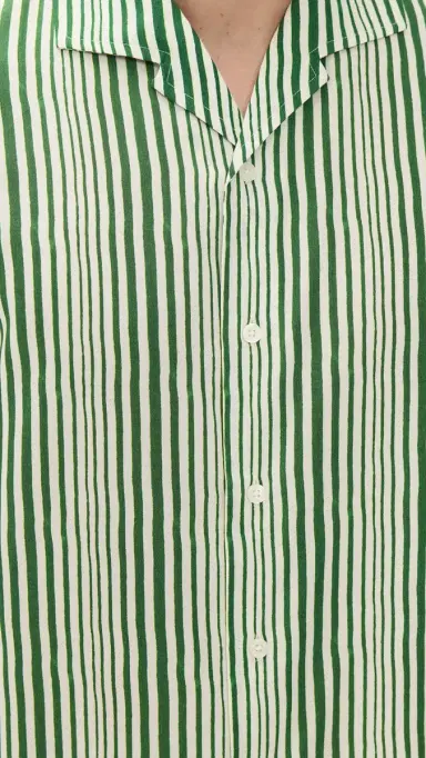 Orlebar Brown Hibbert Shore Stripe Shirt | Thumbnail 6 Orlebar Brown Hibbert Shore Stripe Shirt | Thumbnail 6