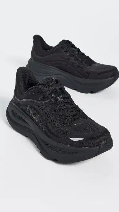 Hoka Bondi 9 Sneakers Black / Black 5 | Thumbnail 5