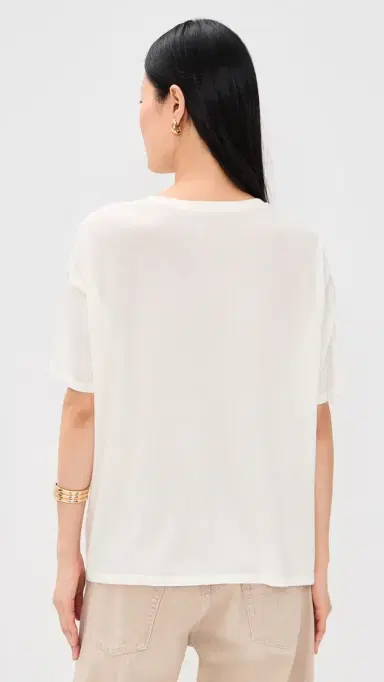R13 Who Cares Relaxed Tee Off White S | Thumbnail 3 R13 Who Cares Relaxed Tee Off White S | Thumbnail 3