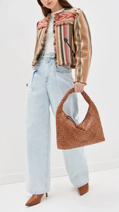 Loeffler Randall Willow Woven Hobo Bag Timber | Thumbnail 3 Loeffler Randall Willow Woven Hobo Bag Timber | Thumbnail 3