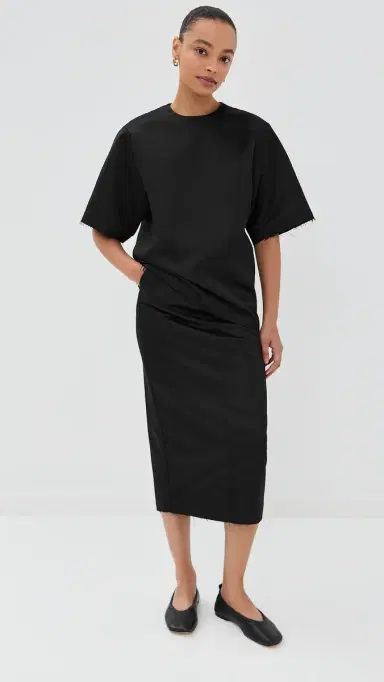 Co Oversized Shirt Black | Thumbnail 5