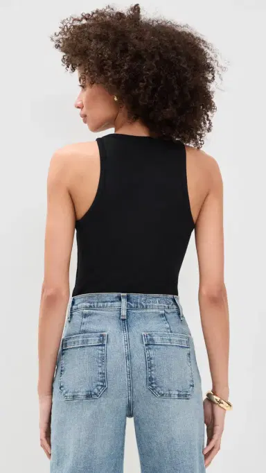 Favorite Daughter The Perfect Thong Bodysuit Black M | Thumbnail 3 Favorite Daughter The Perfect Thong Bodysuit Black M | Thumbnail 3