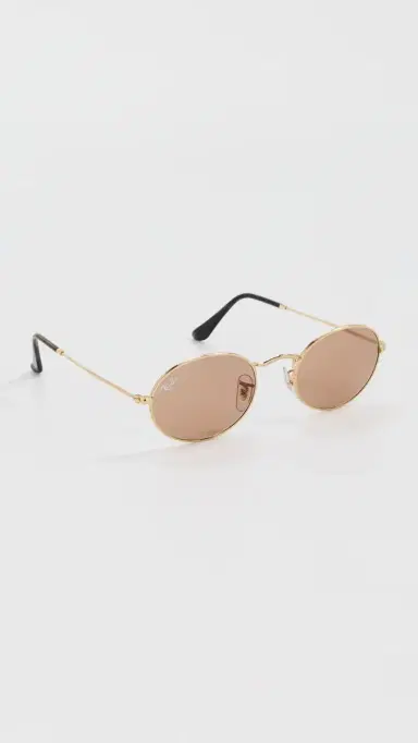Ray-Ban Oval Sunglasses Arista One Size | Thumbnail 4 Ray-Ban Oval Sunglasses Arista One Size | Thumbnail 4