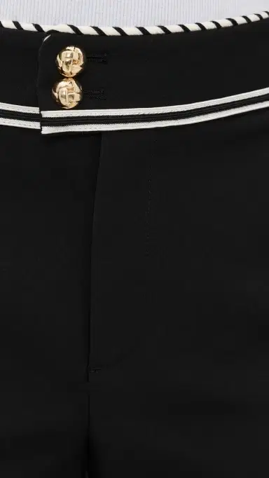 FRAME The Prim Trousers Black | Thumbnail 6