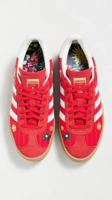 Adidas Gazelle Bold Sneakers Scarlet/Off White/Eqt Yellow 5.5 | Thumbnail 5