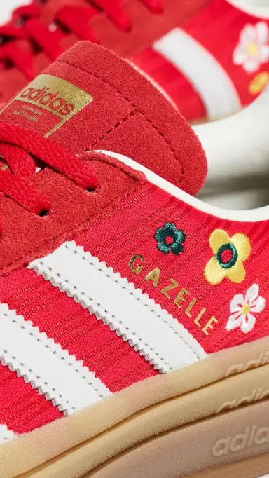 Adidas Gazelle Bold Sneakers Scarlet/Off White/Eqt Yellow 5.5 | Thumbnail 6