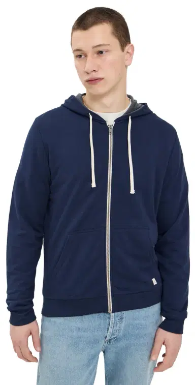 Marine Layer Afternoon Full Zip Hoodie True Navy M | Thumbnail 1 Marine Layer Afternoon Full Zip Hoodie True Navy M | Thumbnail 1