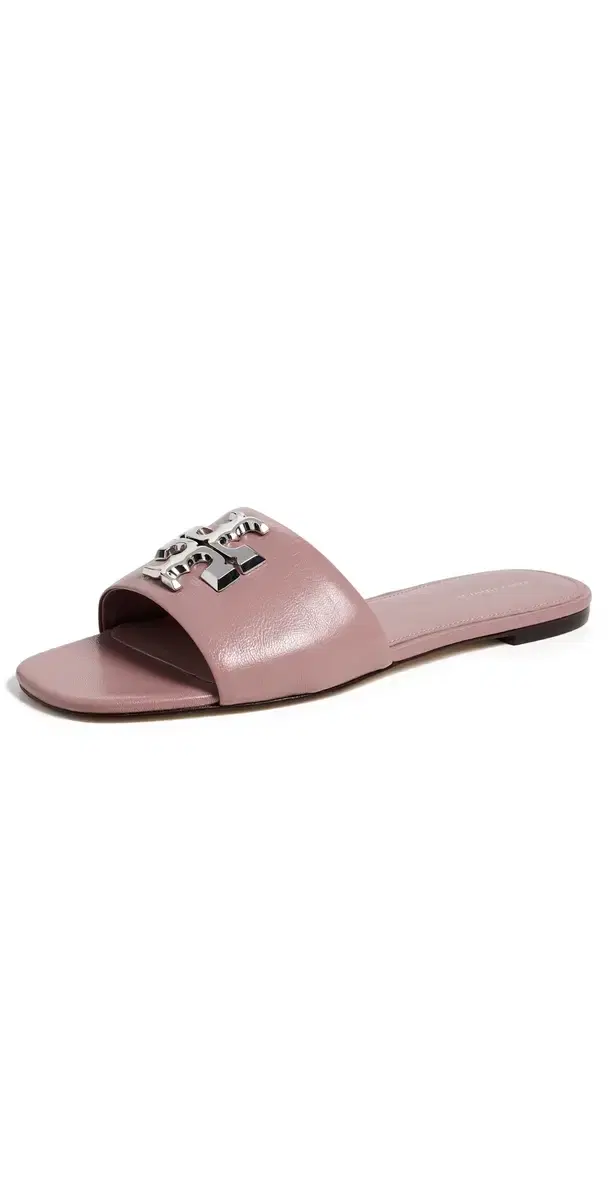 Eleanor Slides Light Mauve/Silver