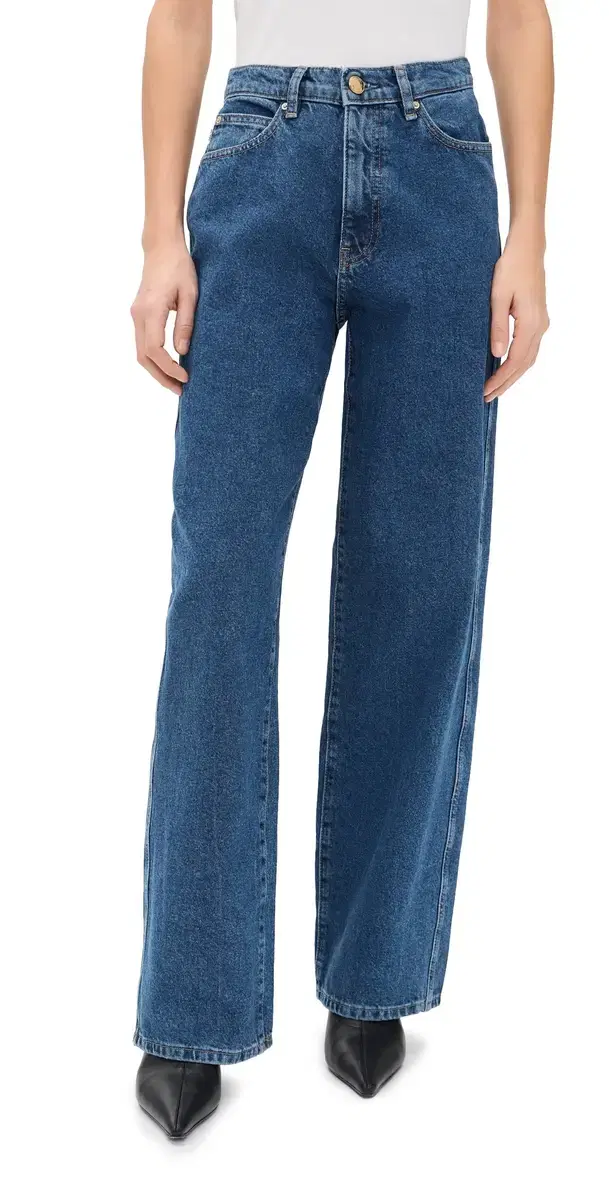 DL1961 Kaylen Soft Curve High Rise Jeans 32 North Beach