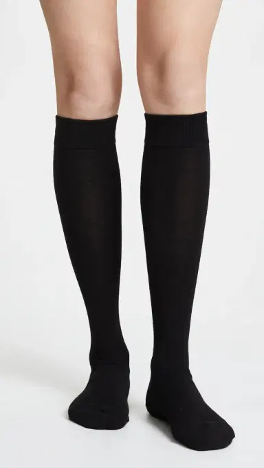FALKE Family Knee High Socks Black 39-42 | Thumbnail 3