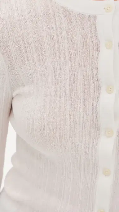 A.L.C. A.L.C. Fisher Cardigan Bright White | Thumbnail 6 A.L.C. A.L.C. Fisher Cardigan Bright White | Thumbnail 6