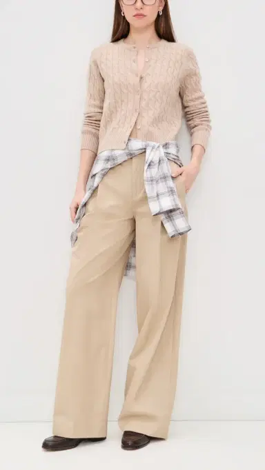 Vince Camille Wide Leg Trousers Wheatstone 0 | Thumbnail 5