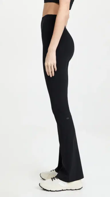 Splits59 Raquel High Waist Airweight Flared Legging 32" Black | Thumbnail 4 Splits59 Raquel High Waist Airweight Flared Legging 32" Black | Thumbnail 4