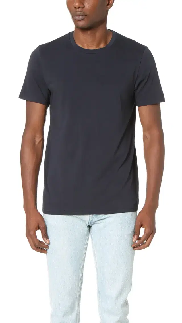 Vince hort leeve Pima Crew Neck Tee Coastal