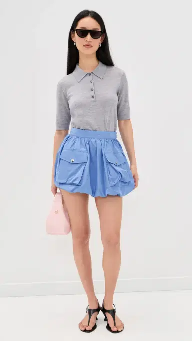 MSGM Bubble Skirt Light Blue 42 | Thumbnail 5 MSGM Bubble Skirt Light Blue 42 | Thumbnail 5