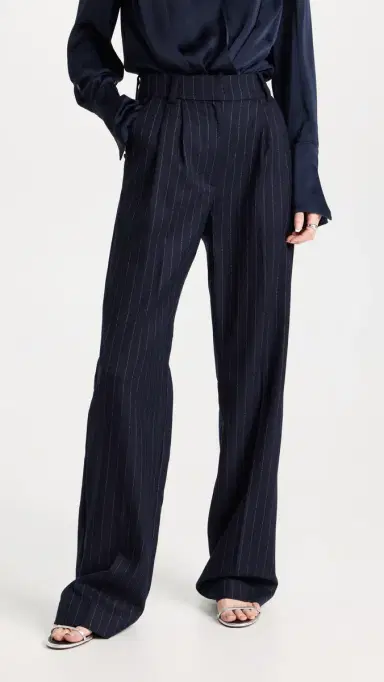 Favorite Daughter The Favorite Pants Navy Pinstripe 2 | Thumbnail 2