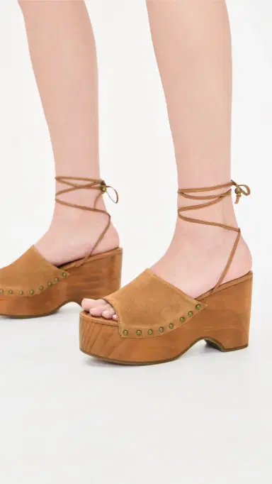 Free People Front Row Wrap Clogs | Thumbnail 5 Free People Front Row Wrap Clogs | Thumbnail 5