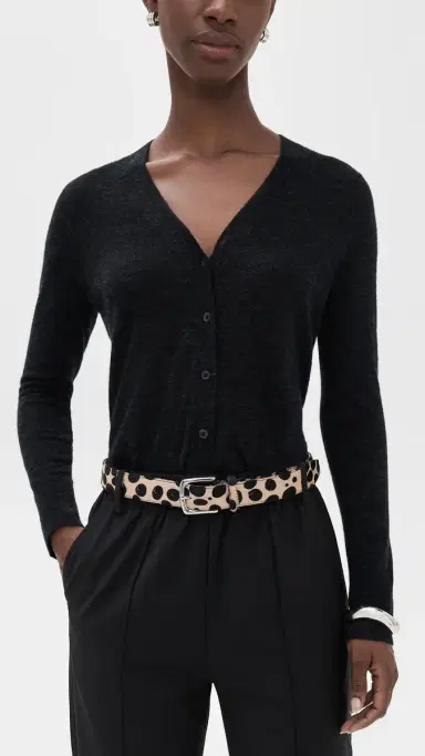 Tibi Classic Pony Hair Leather Belt | Thumbnail 3 Tibi Classic Pony Hair Leather Belt | Thumbnail 3