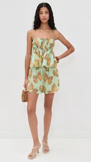 Ulla Johnson Bijou Coverup Shorts Water Blossoms | Thumbnail 5 Ulla Johnson Bijou Coverup Shorts Water Blossoms | Thumbnail 5