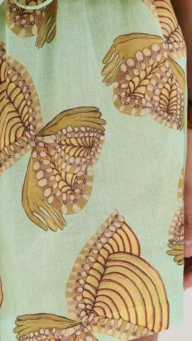 Ulla Johnson Bijou Coverup Shorts Water Blossoms | Thumbnail 6 Ulla Johnson Bijou Coverup Shorts Water Blossoms | Thumbnail 6