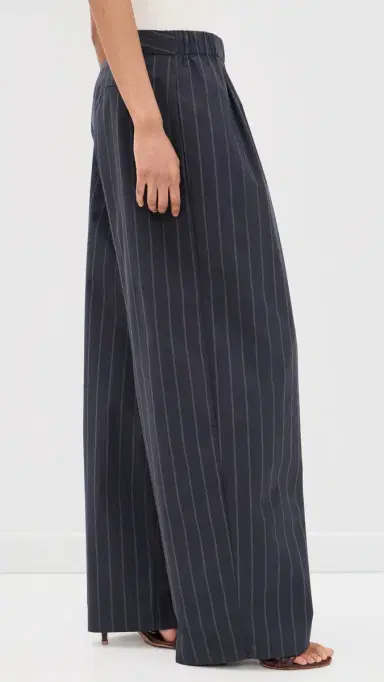 St. Agni Stripe Relaxed Pleat Pants Ink Stripe | Thumbnail 4 St. Agni Stripe Relaxed Pleat Pants Ink Stripe | Thumbnail 4