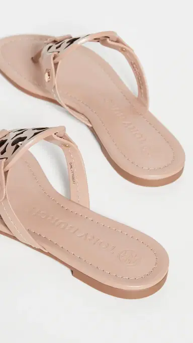 Tory Burch Miller Sandals Light Sand 7 | Thumbnail 4 Tory Burch Miller Sandals Light Sand 7 | Thumbnail 4