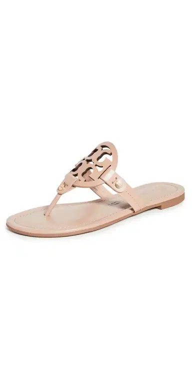 Tory Burch Miller Sandals Light Sand 7 | Thumbnail 1 Tory Burch Miller Sandals Light Sand 7 | Thumbnail 1